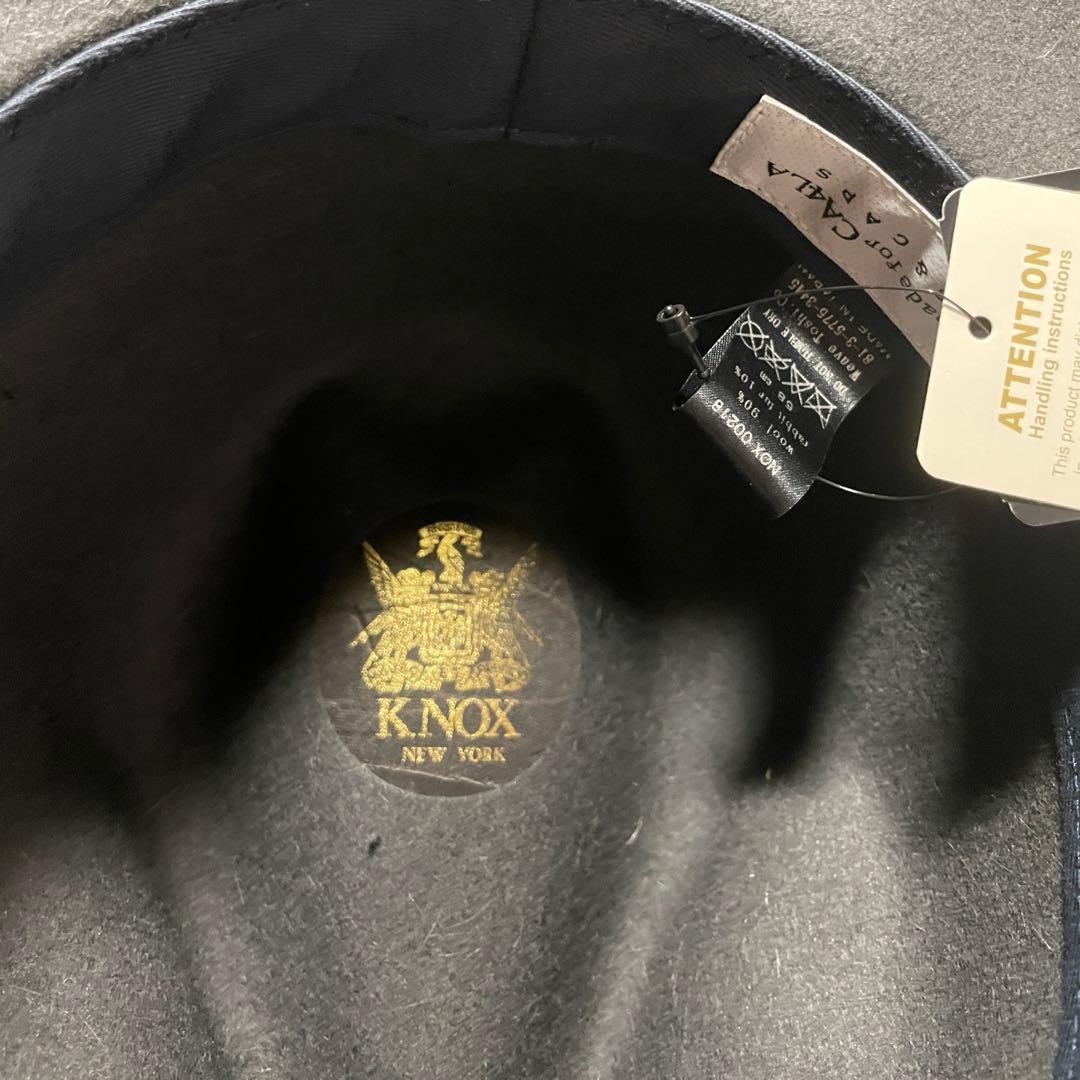 【未使用新品】ca4la KNOX ウール　中折れ帽