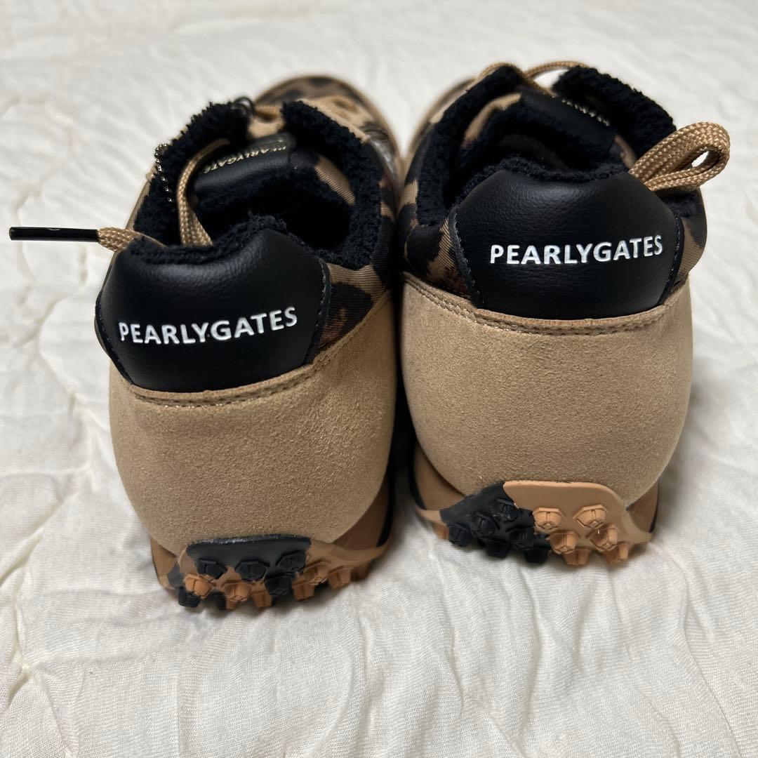 PEARLY GATES ヒョウ柄 ゴルフシューズ　レオパード　スニーカー