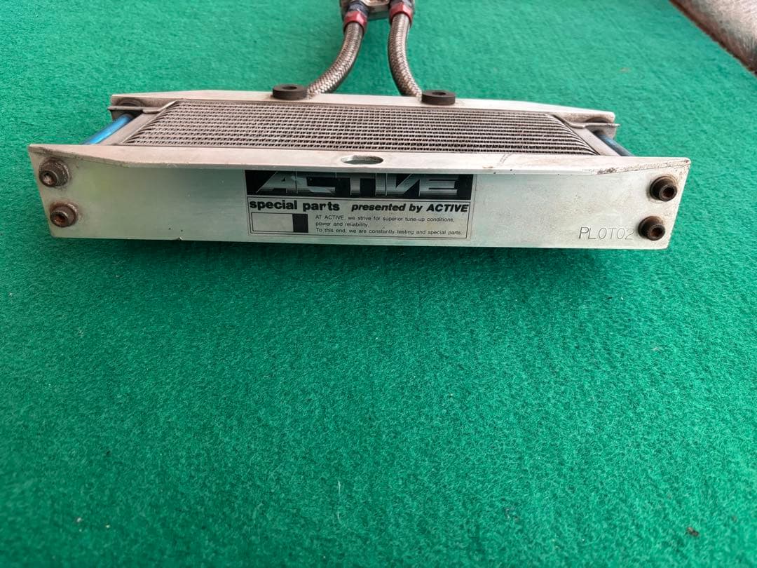 ゼファー750 オイルクーラー　サーモスタット付き