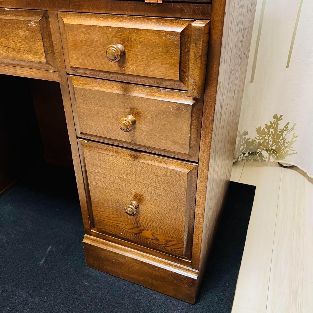 木製　ライティングビューロー