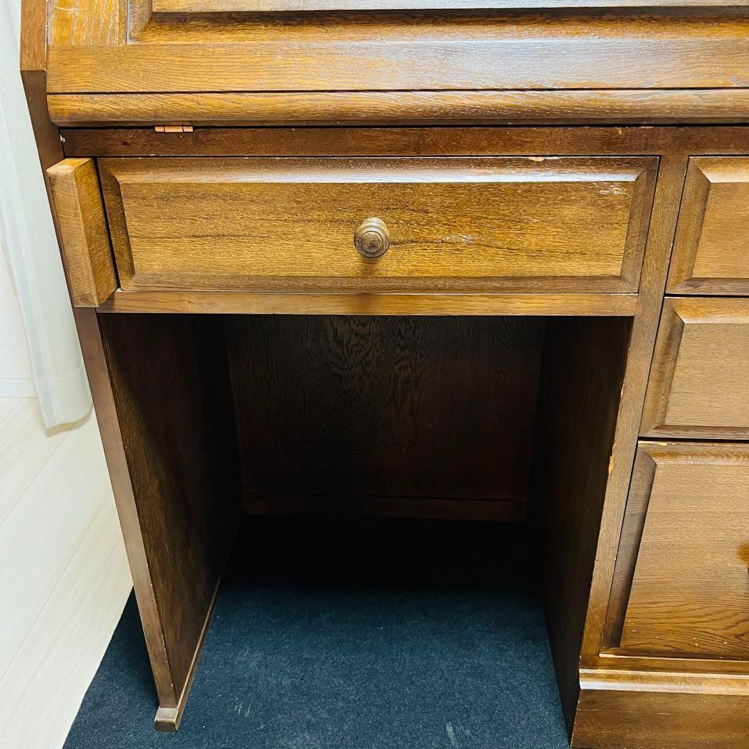 木製　ライティングビューロー