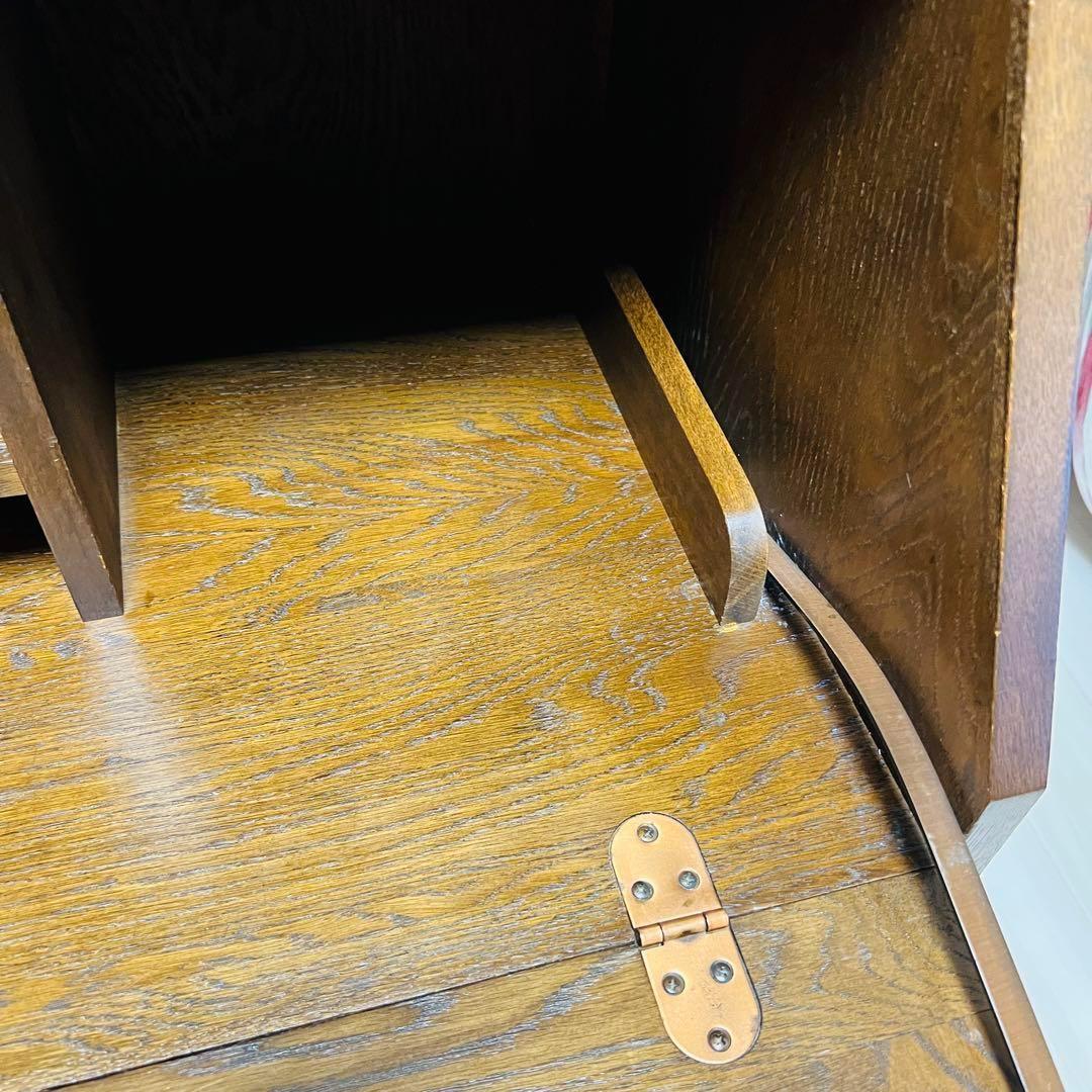 木製　ライティングビューロー