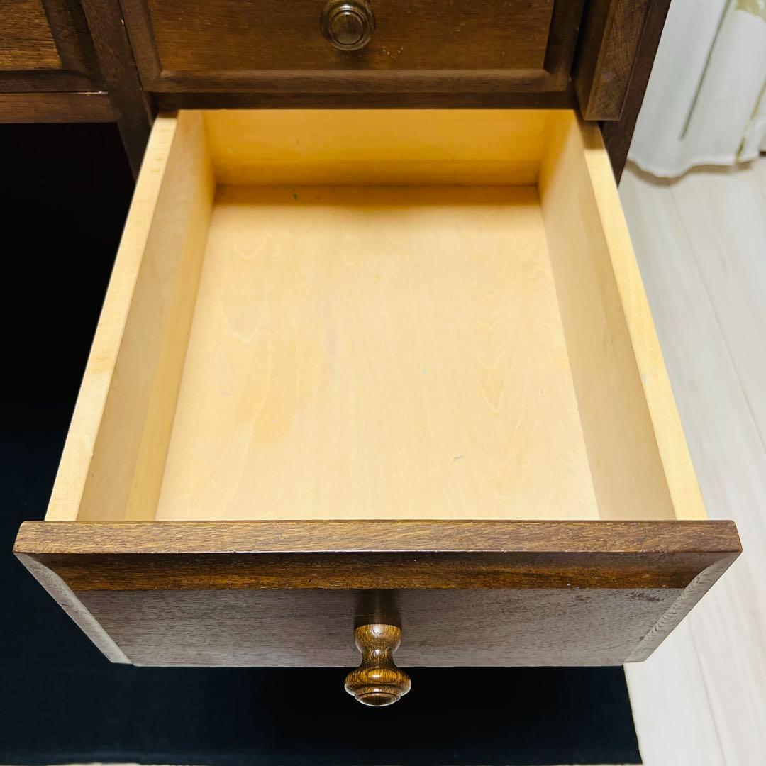 木製　ライティングビューロー