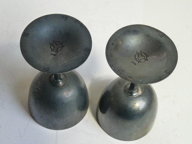 尚美堂 銀製ワイングラス 2個セット　67ｇ