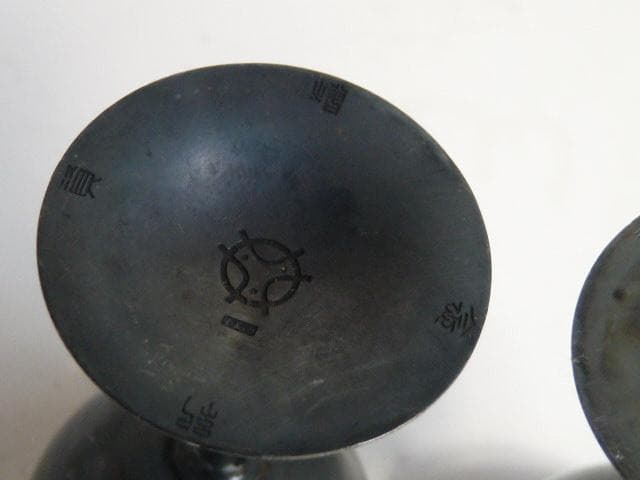 尚美堂 銀製ワイングラス 2個セット　67ｇ