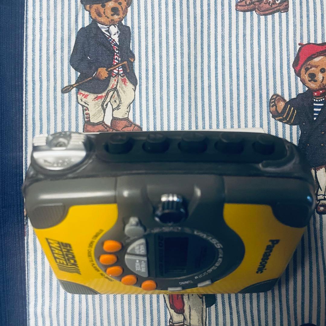 [完動品]パナソニック　ショックウェーブ　カセットプレーヤー RQ-SW20