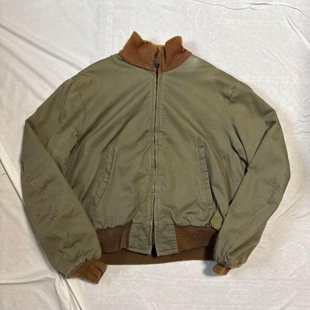 80s I.SPIEWAK スピワック タンカースジャケット　Large 米軍