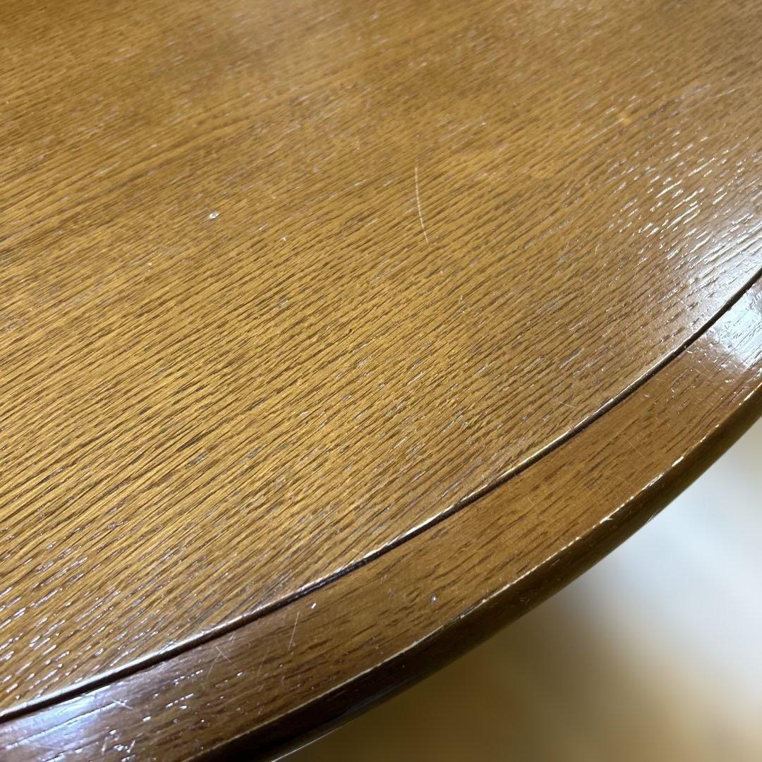 値下げ中❗️ヴィンテージ エクステンション　ラウンドテーブル