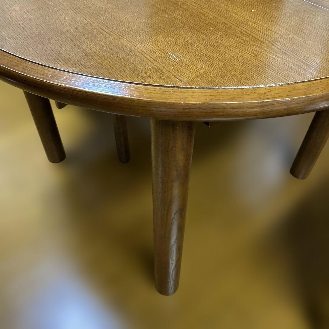 値下げ中❗️ヴィンテージ エクステンション　ラウンドテーブル