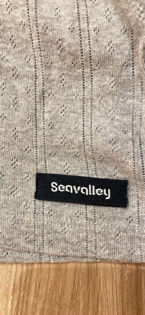 かべさま専用＊SEA ヘンリーネック長袖Tシャツ グレー