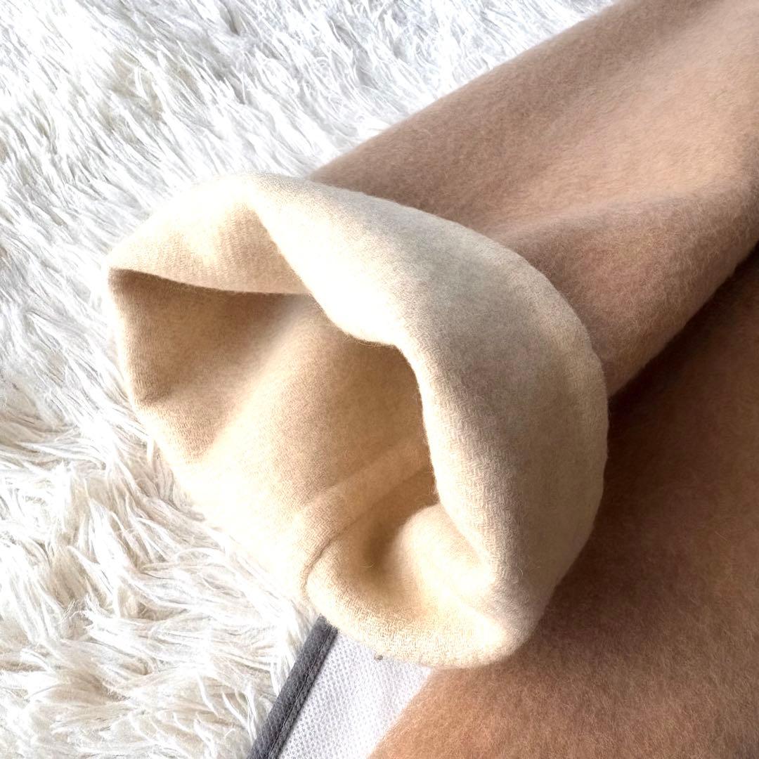 綺麗‼️EPOCA エポカ ドレープが美しい ダブルフェイス ケープコート