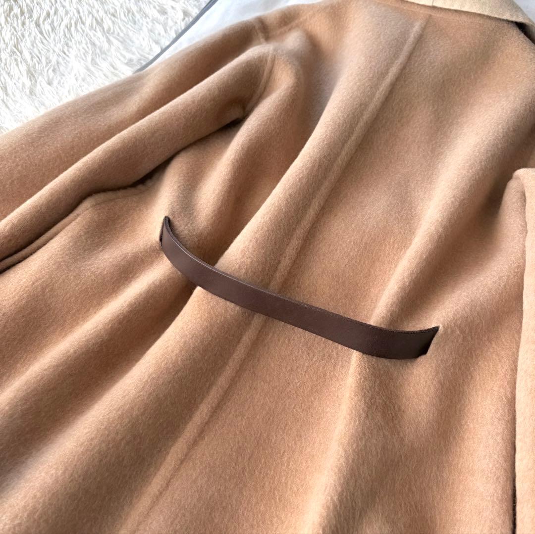 綺麗‼️EPOCA エポカ ドレープが美しい ダブルフェイス ケープコート