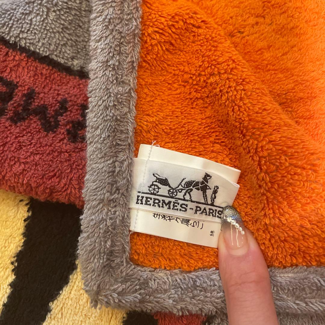 HERMES ビーチタオル タオルケット 新品未使用