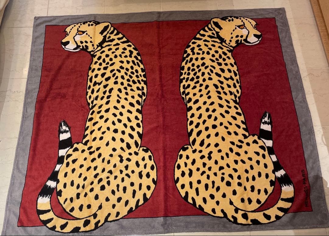 HERMES ビーチタオル タオルケット 新品未使用