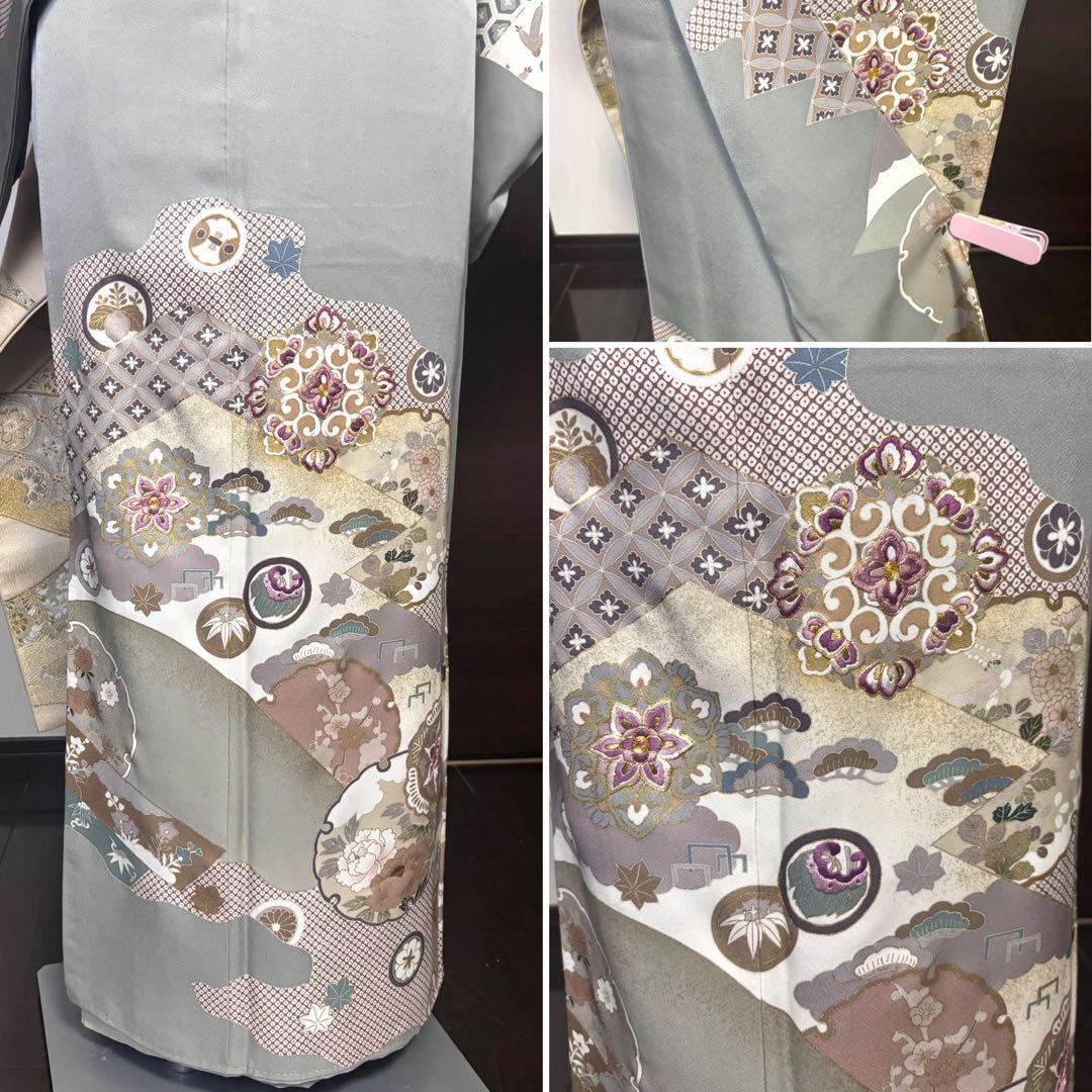 帝王紫　訪問着　フルセット　入学式　卒業式　お宮参り