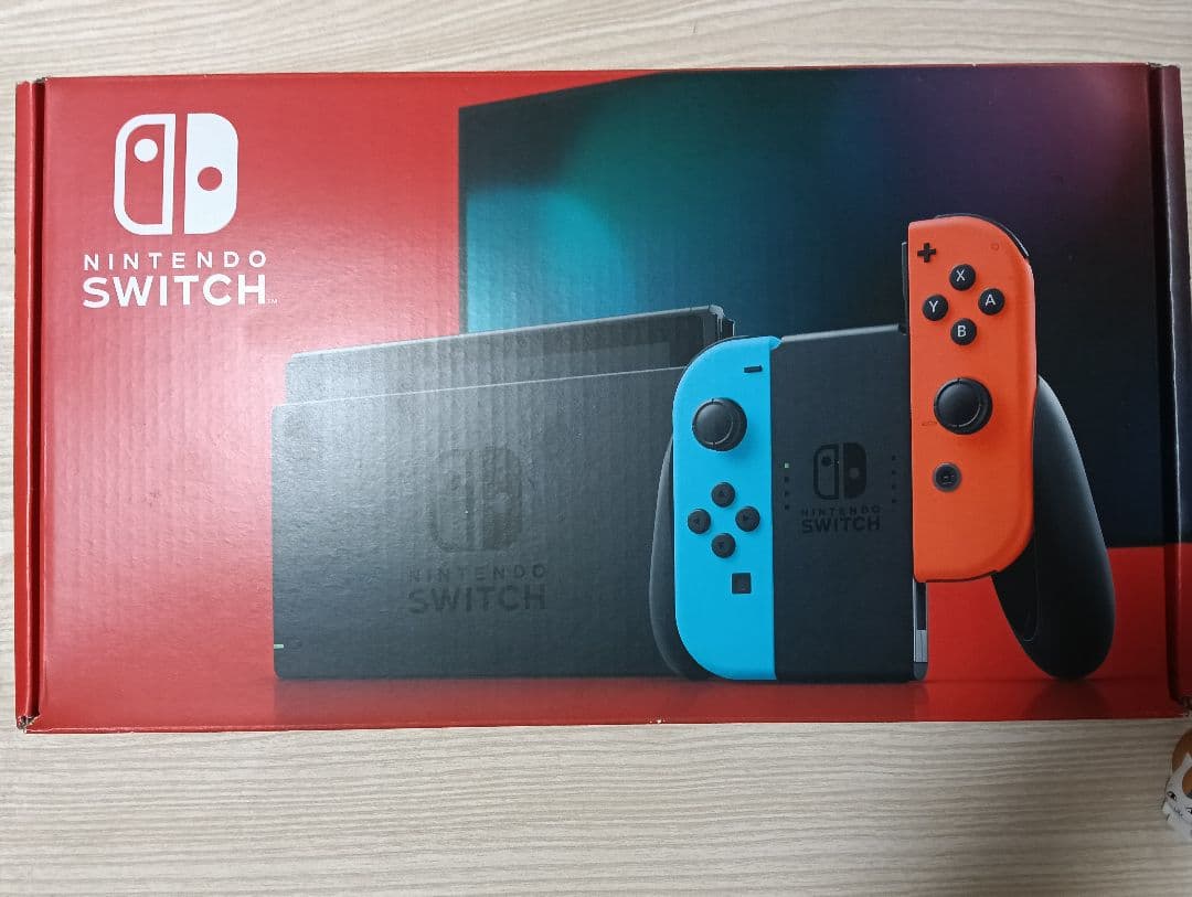 Nintendo Switch 本体 青赤 ゼルダの伝説 ブレスオブザワイルド