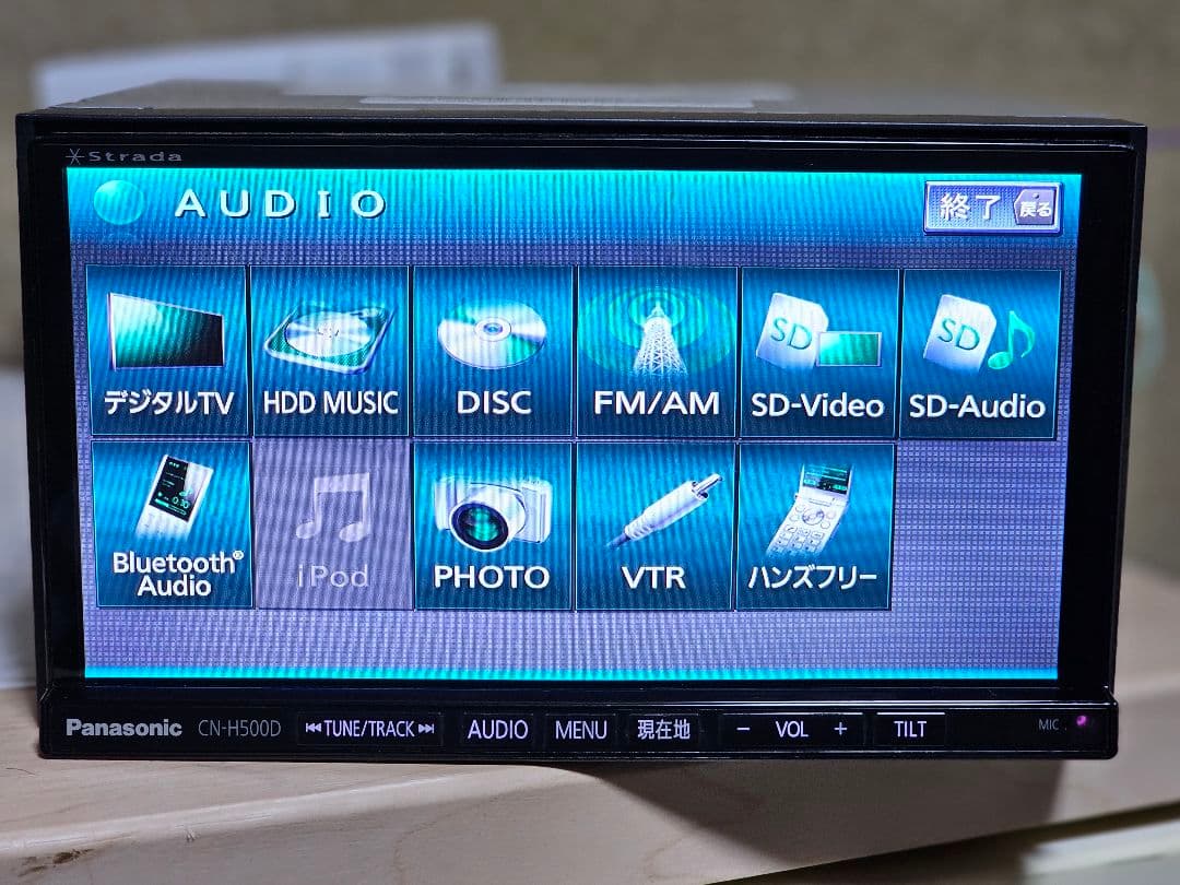 PanasonicCN-H500D Bluetoothナビゲーションシステム