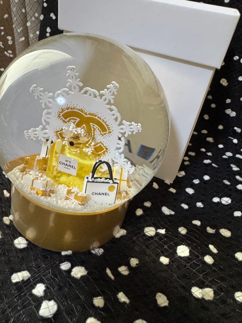 ちゃまるCHANEL 2024限定スノードームノベルティ
