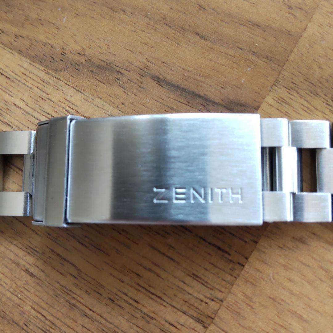 ゼニス　純正ベルト　メタルブレス　ステンレスベルト ラダーブレスレット