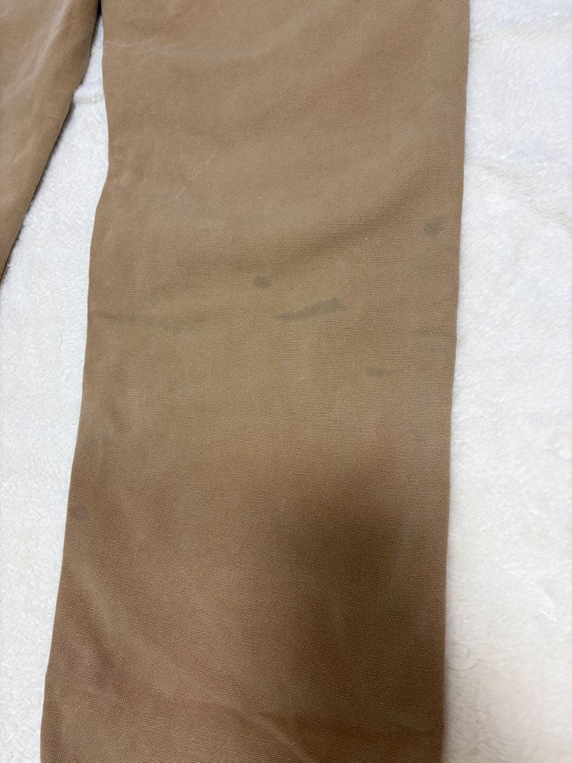 賀*内様 Carhartt ダブルニーUSA製 ブラウン W38 L32 ペイン