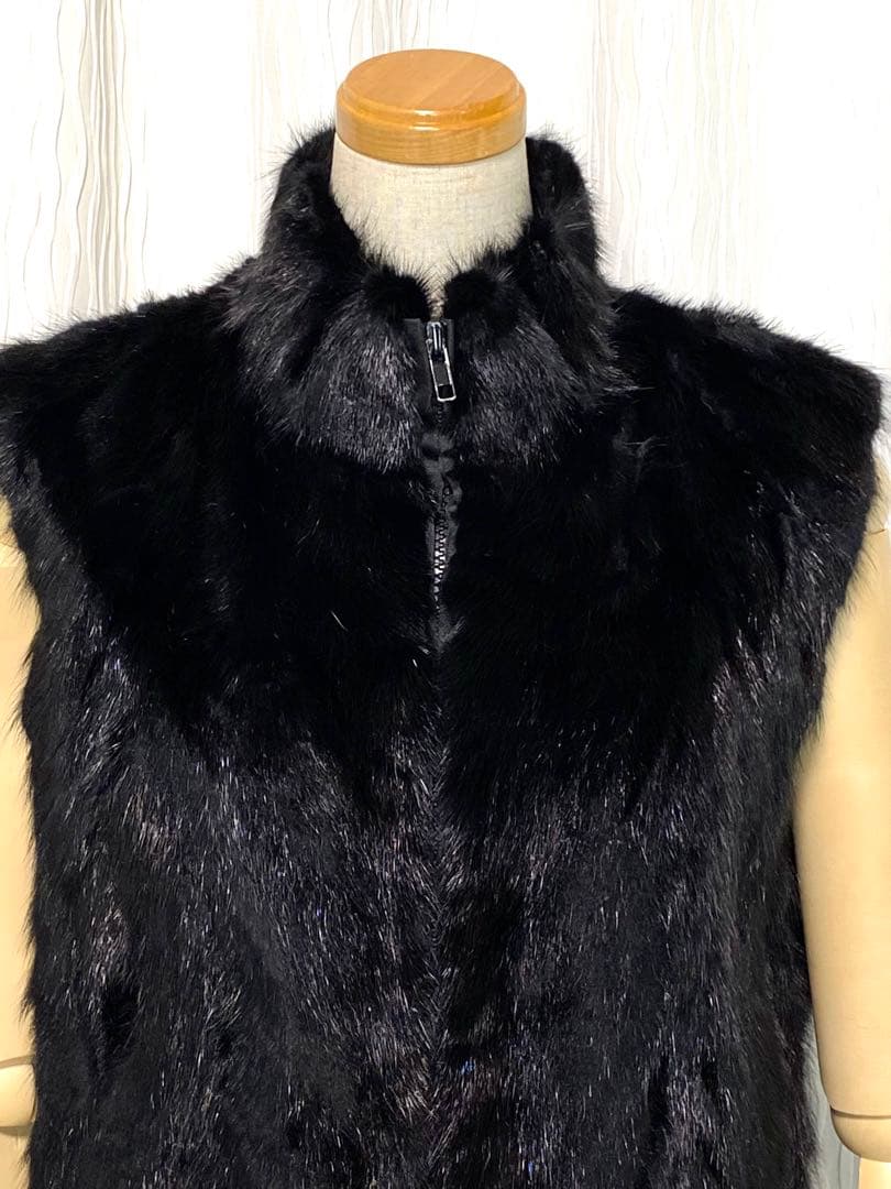 ❤️ミンク　ベスト　ポケット付き《Morion*さま専用》