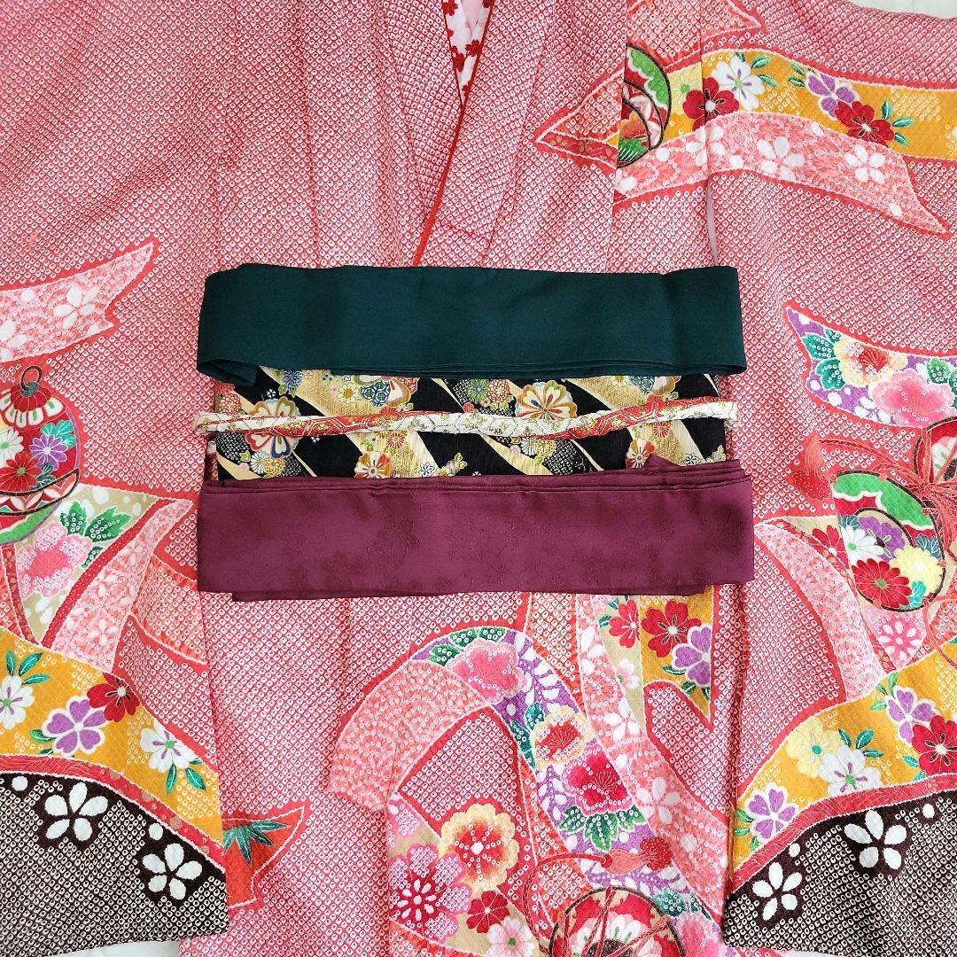 七五三　7歳着物セット　四つ身