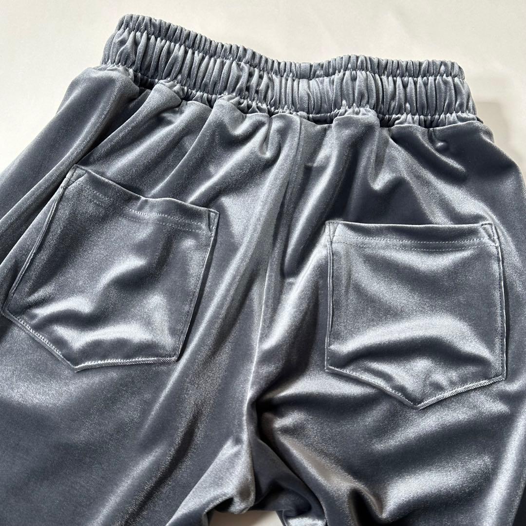 新品　IRAL S-L グレー ベロア　ジャージ上下セット　トラックジャケット