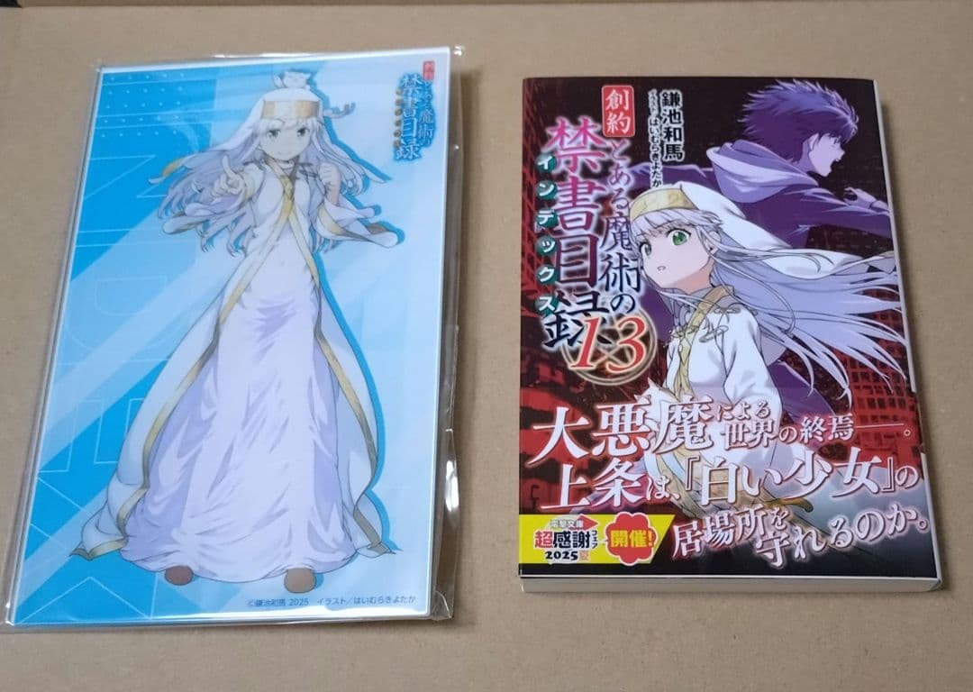 創約 とある魔術の禁書目録13」特典アクリルプレート付