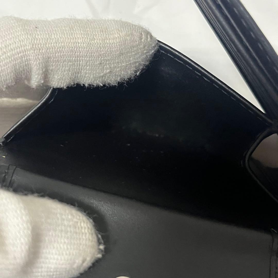 未使用✨　Bottega Veneta 折り財布　イントレチャート　レザー　黒