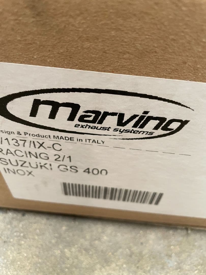 gs400 マフラー GS400 マフラー マービング！ 当時物 希少