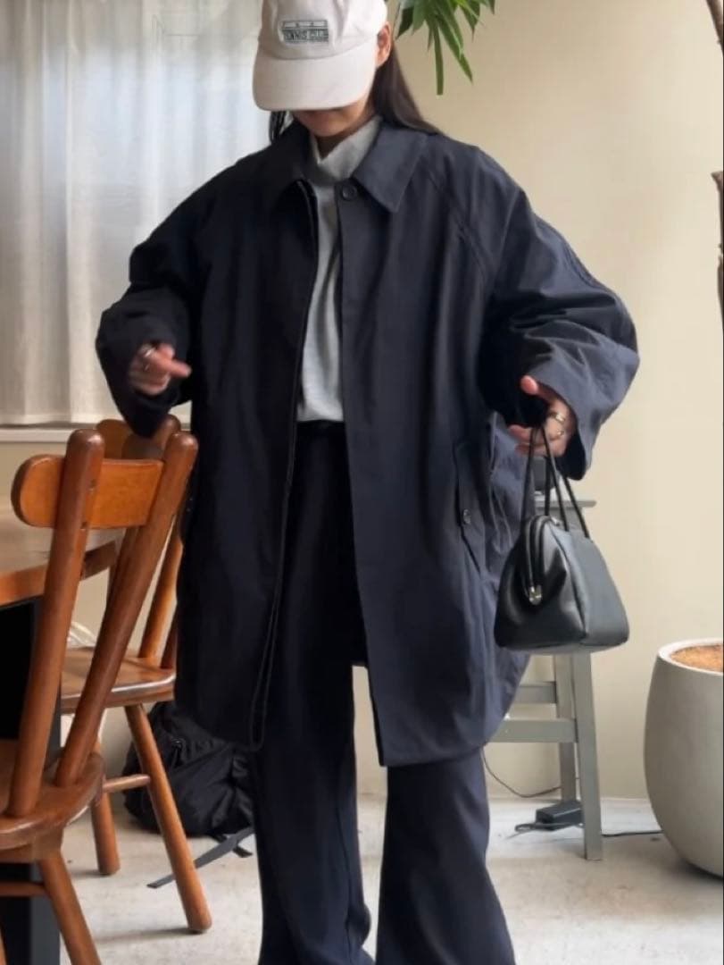 ジャケット・アウター Cotton Nylon Over Collar Jacket