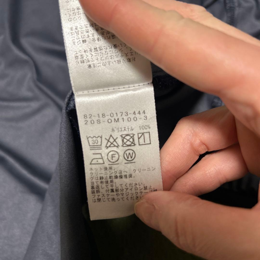 ビームスゴルフ☆2wayブルゾン☆L美品☆ネイビー