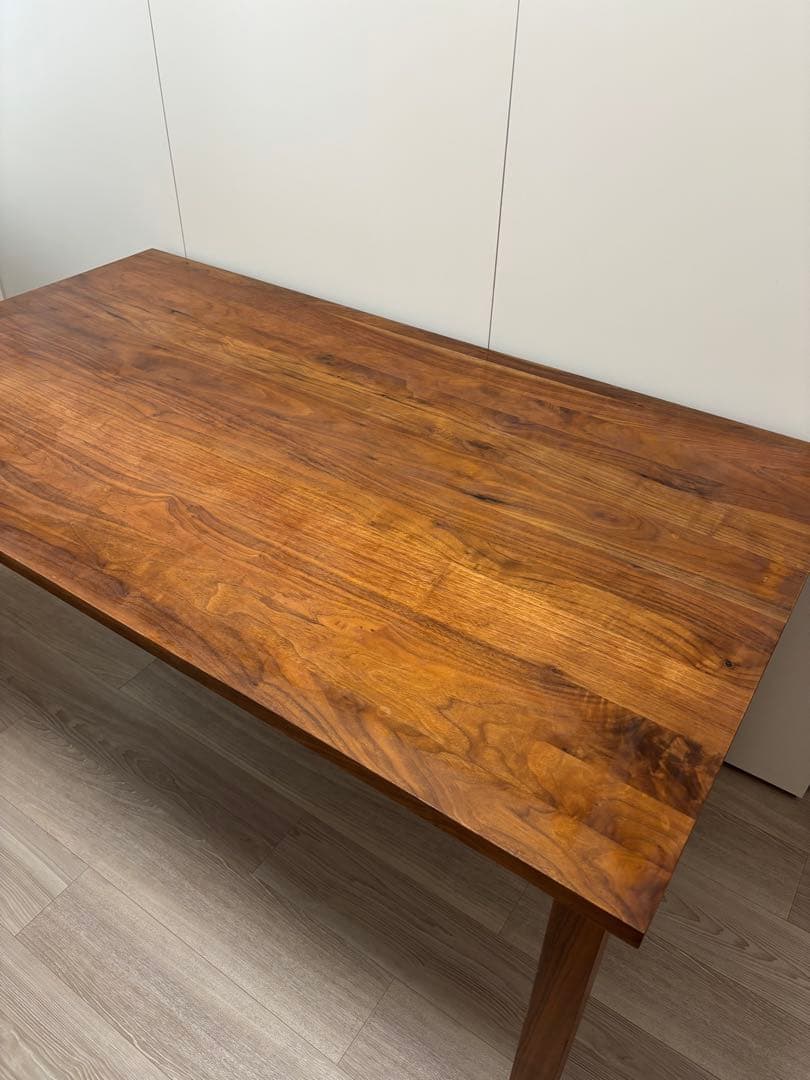 【無印良品】木製テーブル ウォールナット　幅140