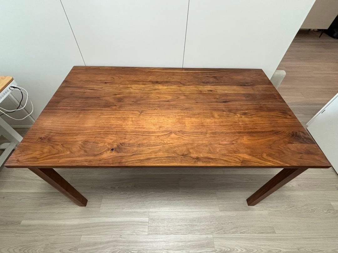 【無印良品】木製テーブル ウォールナット　幅140