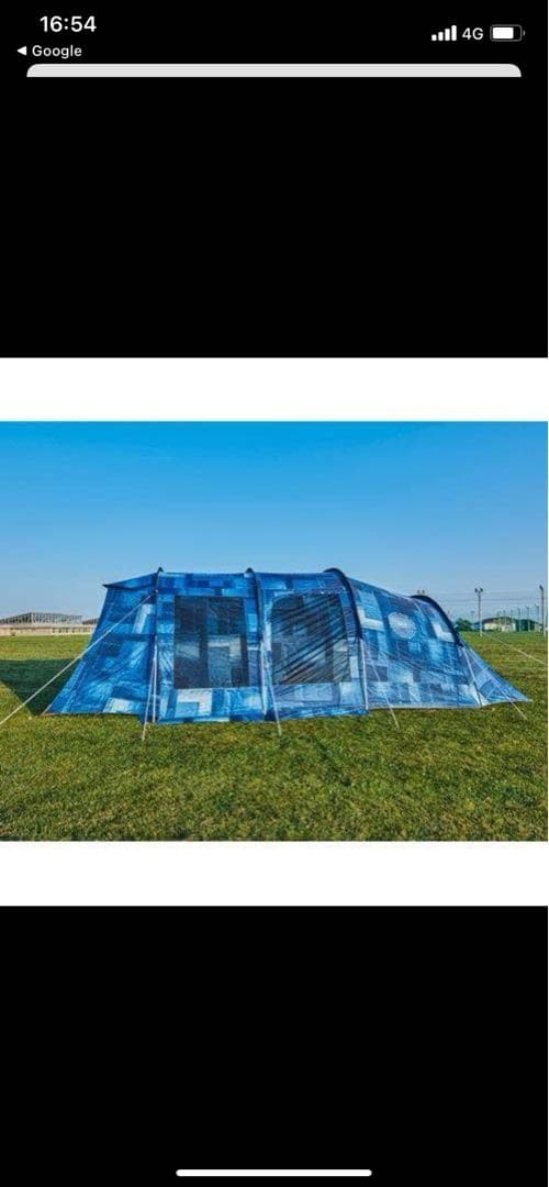 コールマン monro ILトンネル2ルームハウス LDX デニム