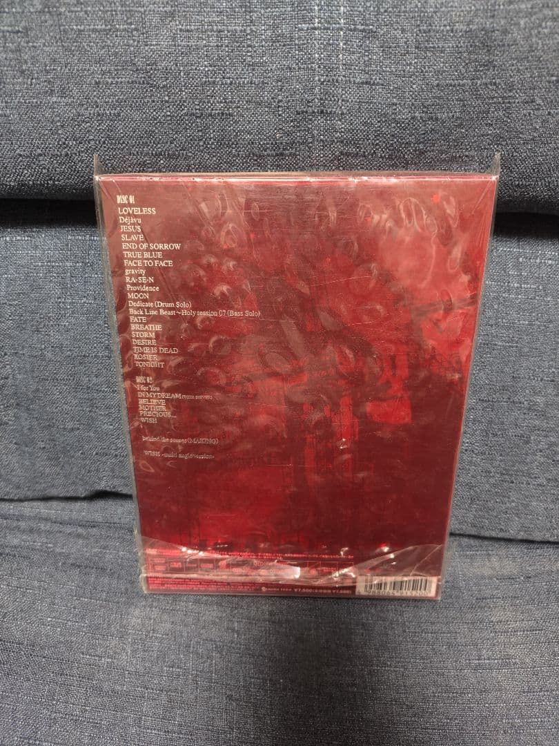 新品未開封 初回限定版 LUNA SEA GOD BLESS YOU DVD