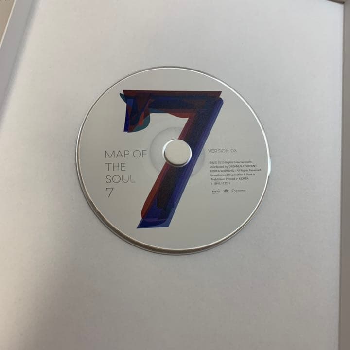 BTS MAP OF THE SOUL 7 アルバム