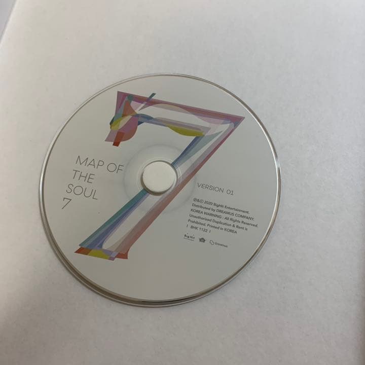 BTS MAP OF THE SOUL 7 アルバム