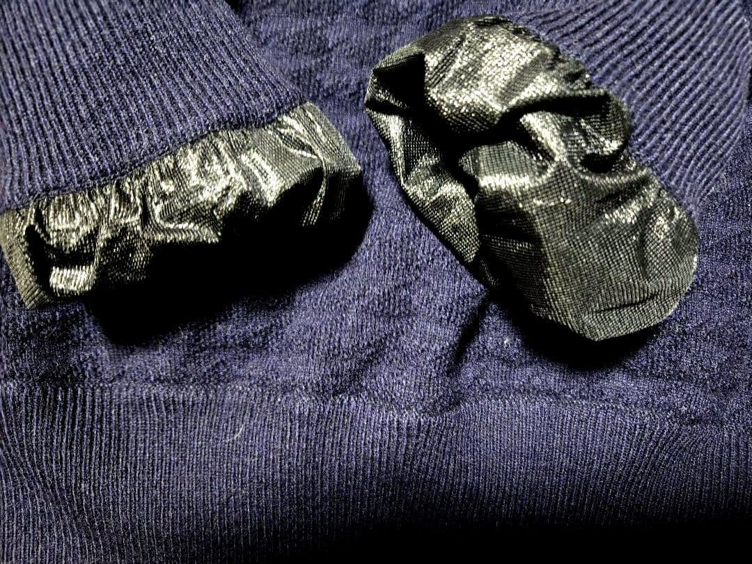 近年モデル❣️美品❣️PGパーリーゲイツニットセーター蓄熱裏地ブルゾン❣️2