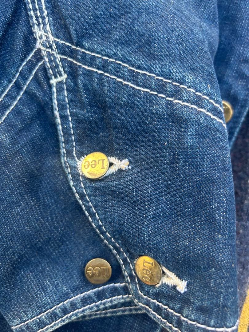 H*o様 Lee 81-LJ デニムジャケット ブランケット裏地 70s ヴィン