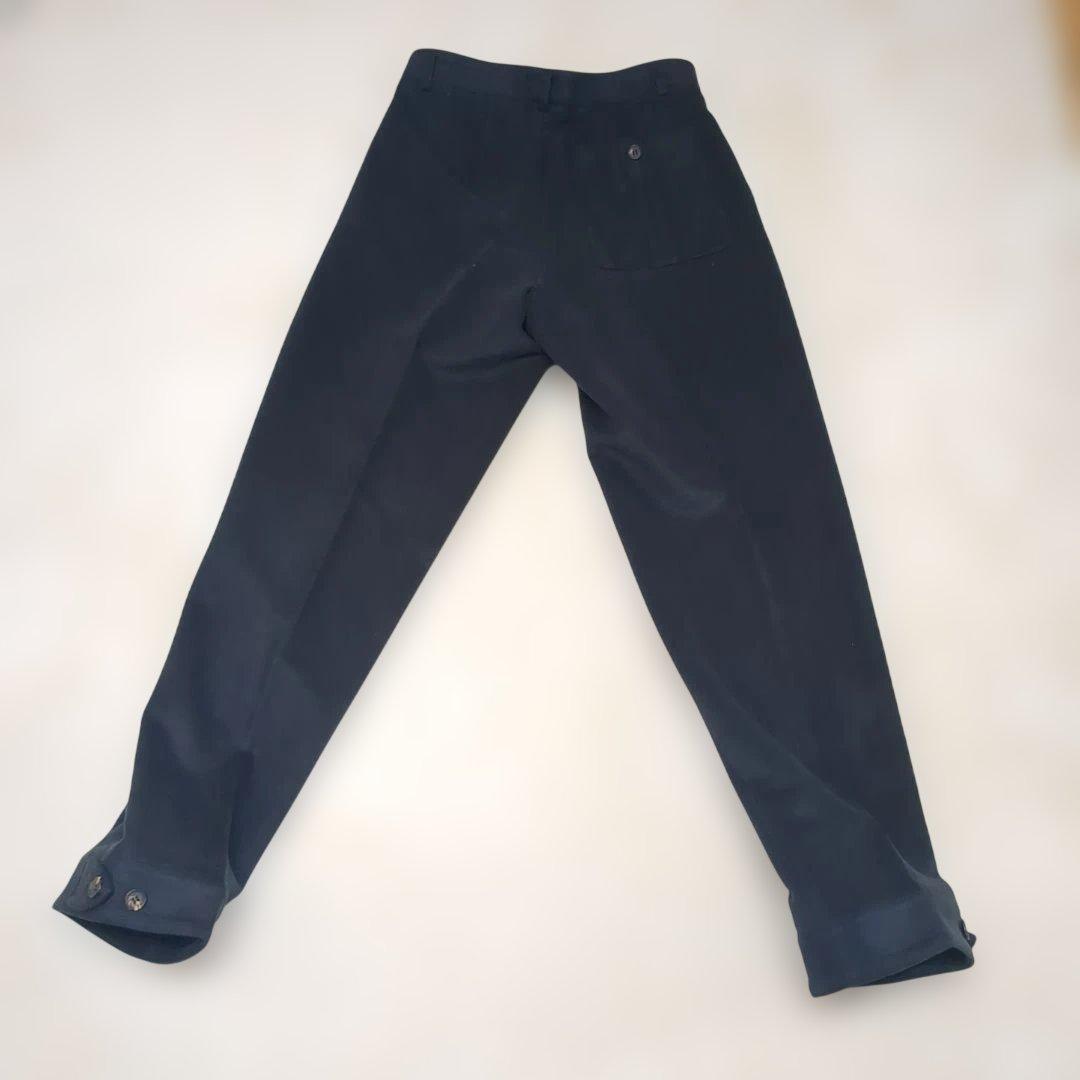 希少　issey miyake　イッセイミヤケ　筆タグ　パンツ　スエード調