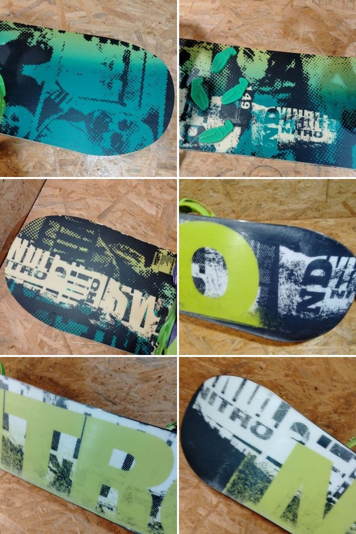 NITRO×FLUX×BURTON 3点セット ブーツ交換可能　a2633