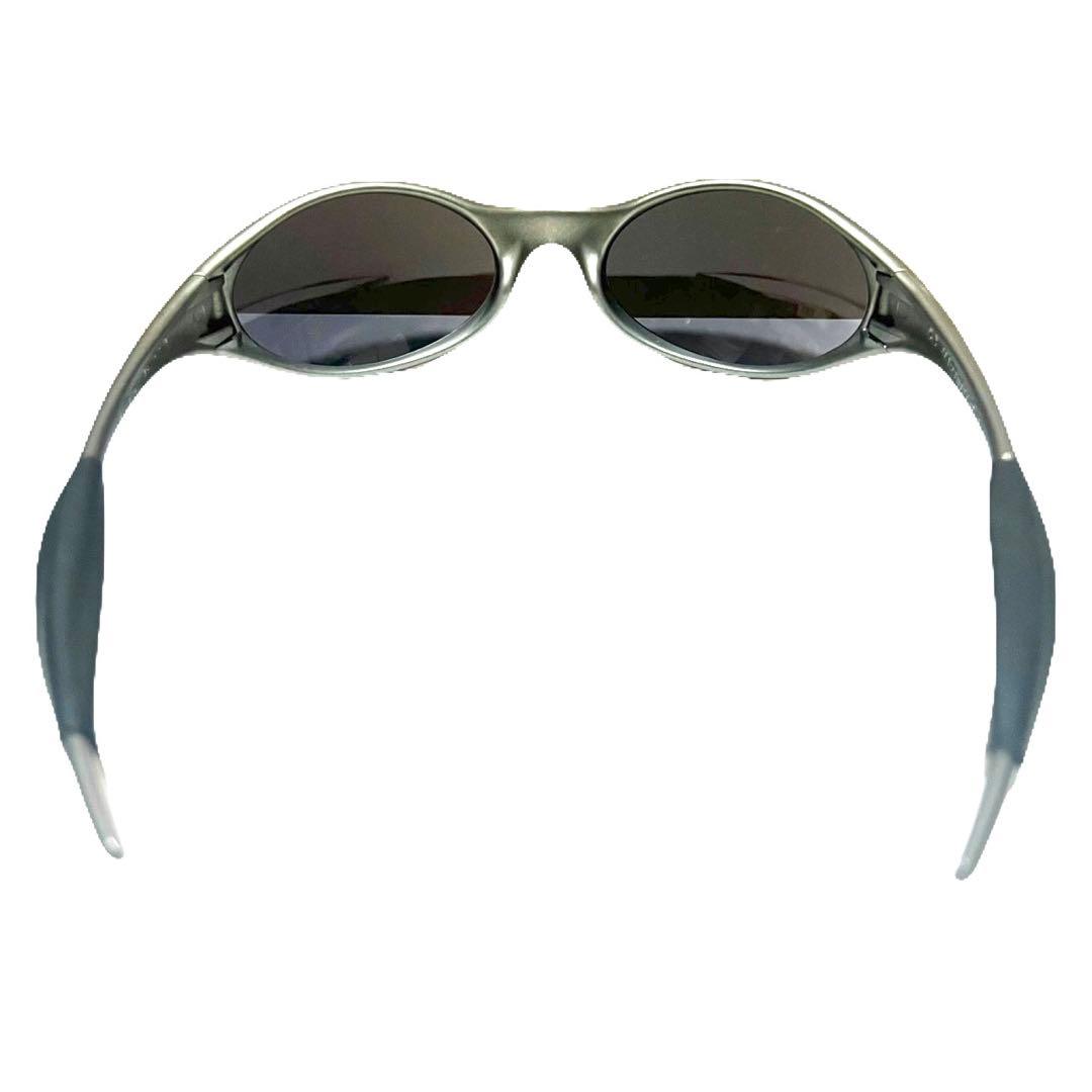 90s oakley eye jacket シルバー　グレー　archive