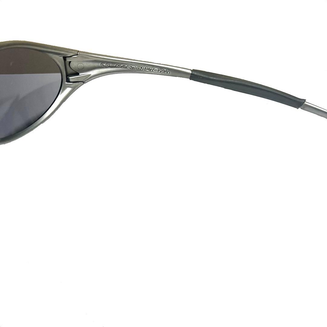 90s oakley eye jacket シルバー　グレー　archive