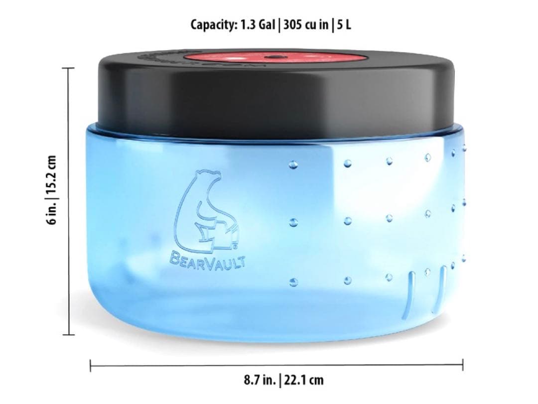 ベアキャニスター　ベアボルト　熊缶　Bearvalut JMT PCT 登山　山