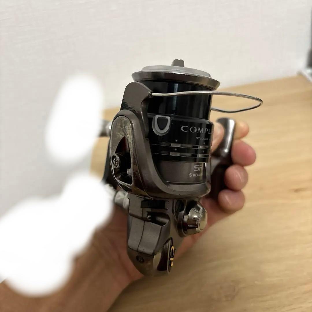 シマノ10コンプレックスCI4 2500HGS F4 ゴメクサスダブルハンドル