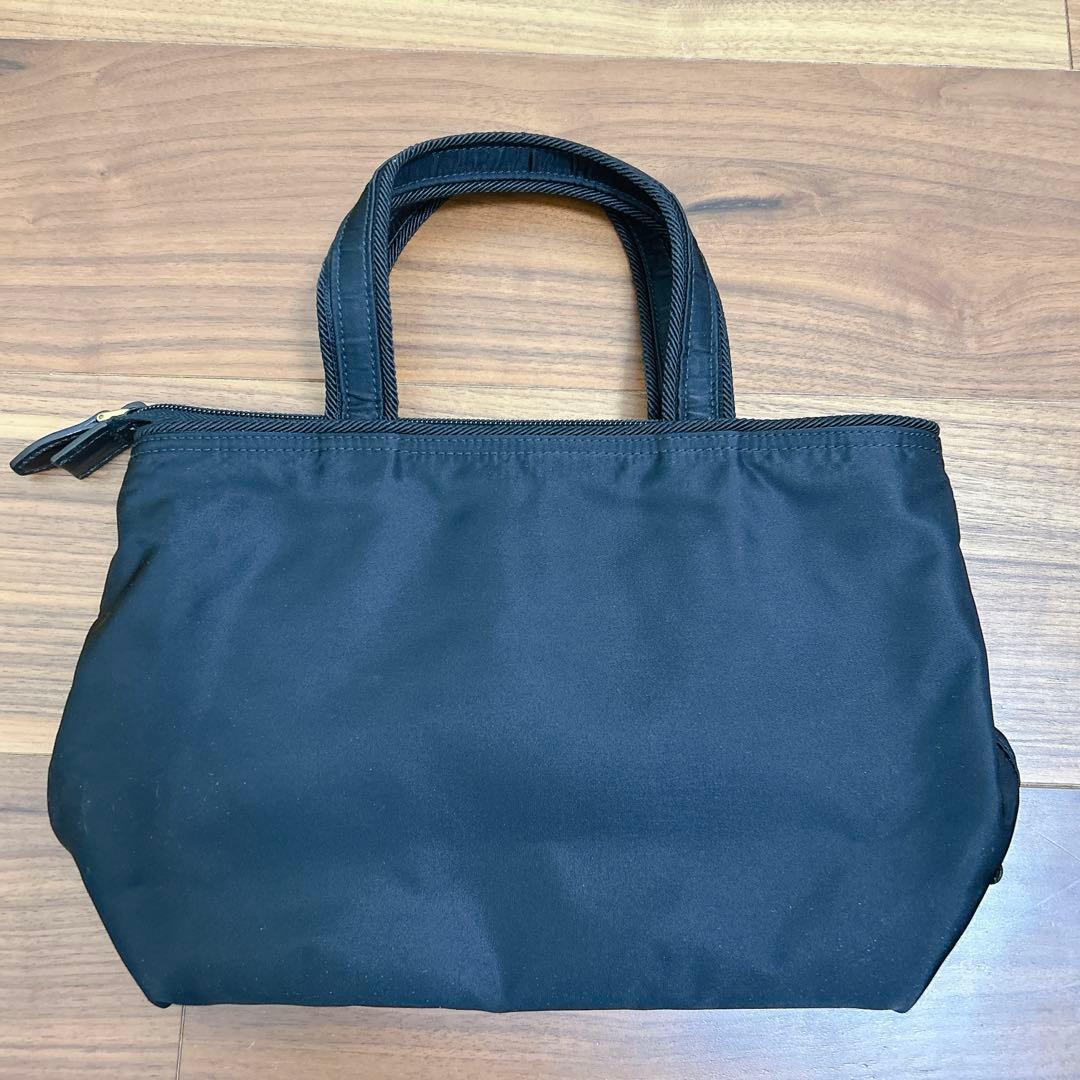 【極美品】PRADAプラダ2wayリボンナイロン バッグ黒