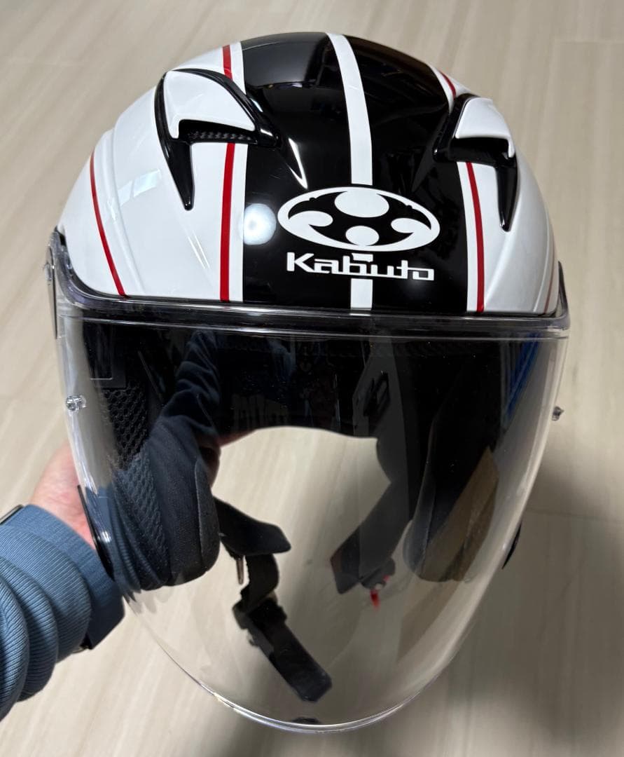 ムラサキ　OGK KABUTO EXCEED　XL　【中古美品】