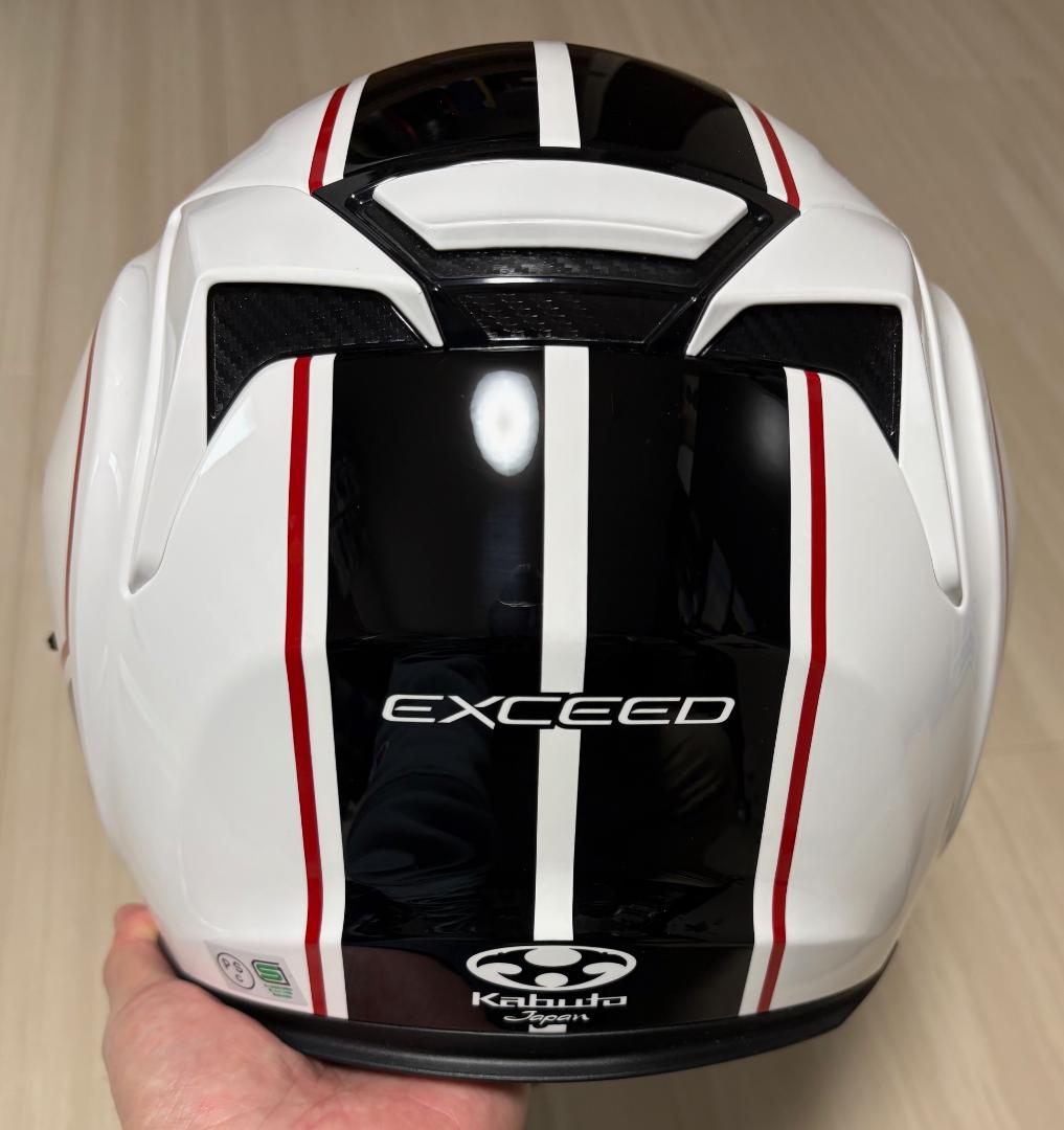 ムラサキ　OGK KABUTO EXCEED　XL　【中古美品】