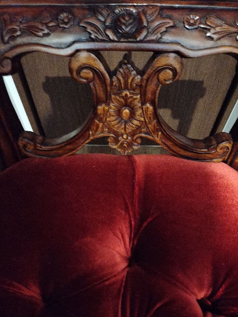 ⭕️tammyです。クラシックスタイル ベルベット ロングベンチ